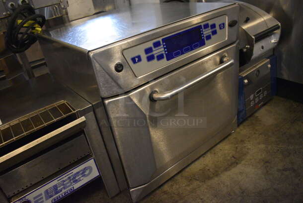 FANTASTIC! 2010 Merrychef Model 402S Series V4 Stainless Steel Commercial Countertop Electric Powered Rapid Cook Oven. 208/240 Volts, 1 Phase. 23x24x24 - Image 3 of 6