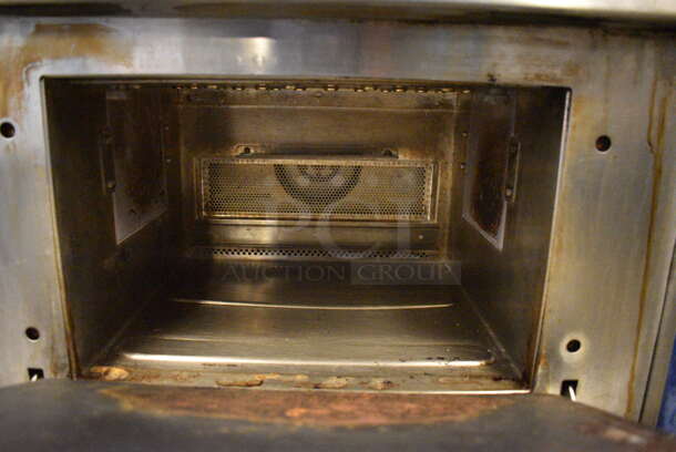 FANTASTIC! 2010 Merrychef Model 402S Series V4 Stainless Steel Commercial Countertop Electric Powered Rapid Cook Oven. 208/240 Volts, 1 Phase. 23x24x24 - Image 5 of 6