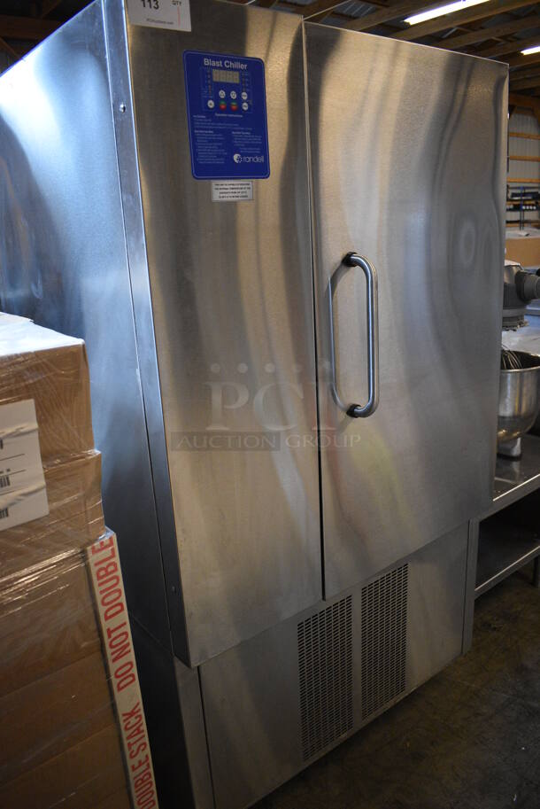 BEAUTIFUL! 2014 Randell Model BC-18 Stainless Steel Commercial Floor Style Blast Chiller w/ 4 Probes. 115/230 Volts, 1 Phase. 40x35x72 - Image 2 of 8
