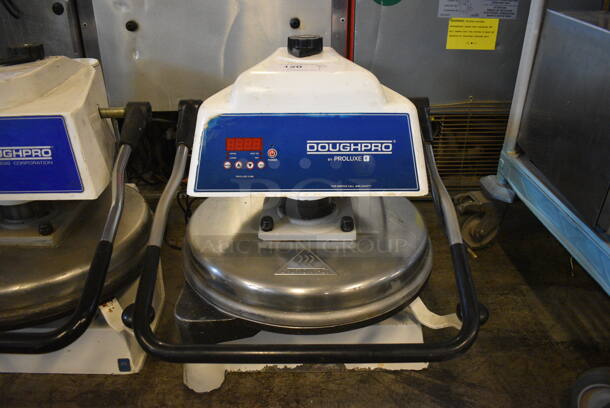AMAZING! 2010 DoughPro Proluxe Model DP1100A Metal Commercial Countertop Dough Press. 120 Volts, 1 Phase. 18x26x23. Tested and Working! - Image 2 of 6