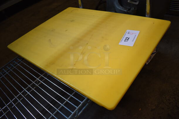 4 Yellow and White Cutting Boards. 18x24x0.5. 4 Times Your Bid! - Image 2 of 3