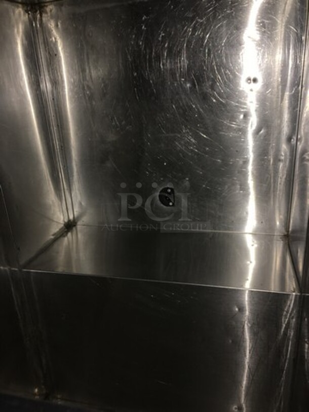 C. Nelson Stainless Steel Commercial Floor Style Flip Top Dipping Cabinet! Model BDC8! 115V! - Image 6 of 11