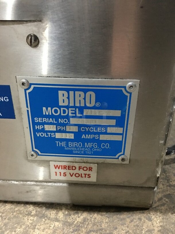 Biro Commercial Countertop Vacuum Tumbler! With 2 Barrels! Model VTS44! - Image 9 of 10