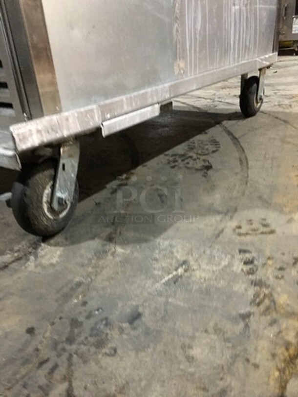 C. Nelson Stainless Steel Commercial Floor Style Flip Top Dipping Cabinet! Model BDC8! 115V! - Image 10 of 11