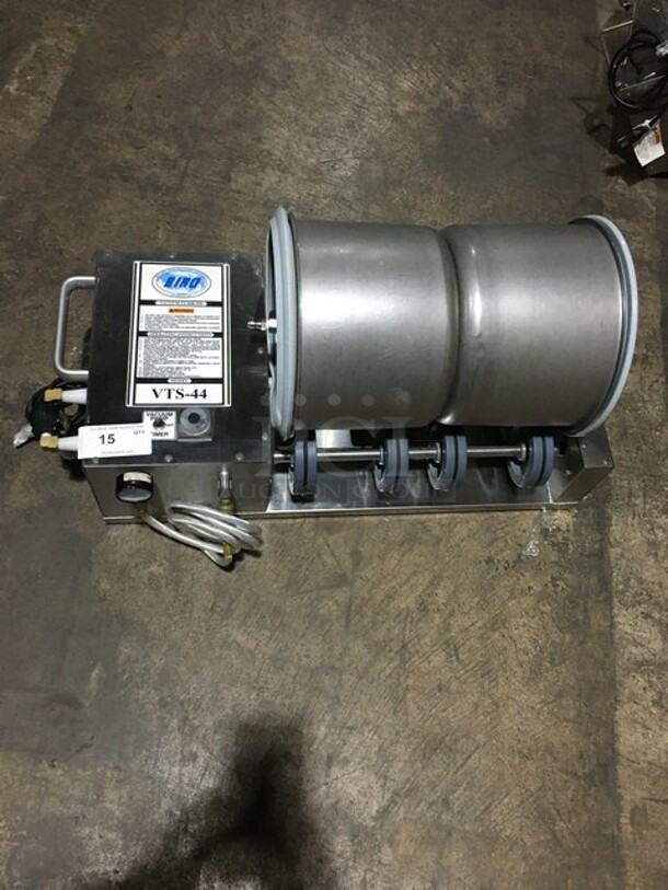 Biro Commercial Countertop Vacuum Tumbler! With 2 Barrels! Model VTS44! - Image 1 of 10