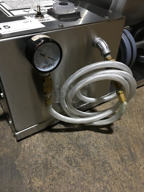 Biro Commercial Countertop Vacuum Tumbler! With 2 Barrels! Model VTS44! - Image 7 of 10