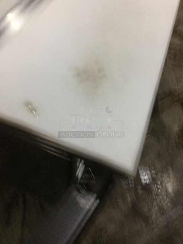 True Commercial Refrigerated Sandwich Prep Table! With 2 Door Underneath Storage Space! All Stainless Steel! Model TSSU4812 Serial 13941123! 115V 1Phase! On Commercial Casters! - Image 9 of 11