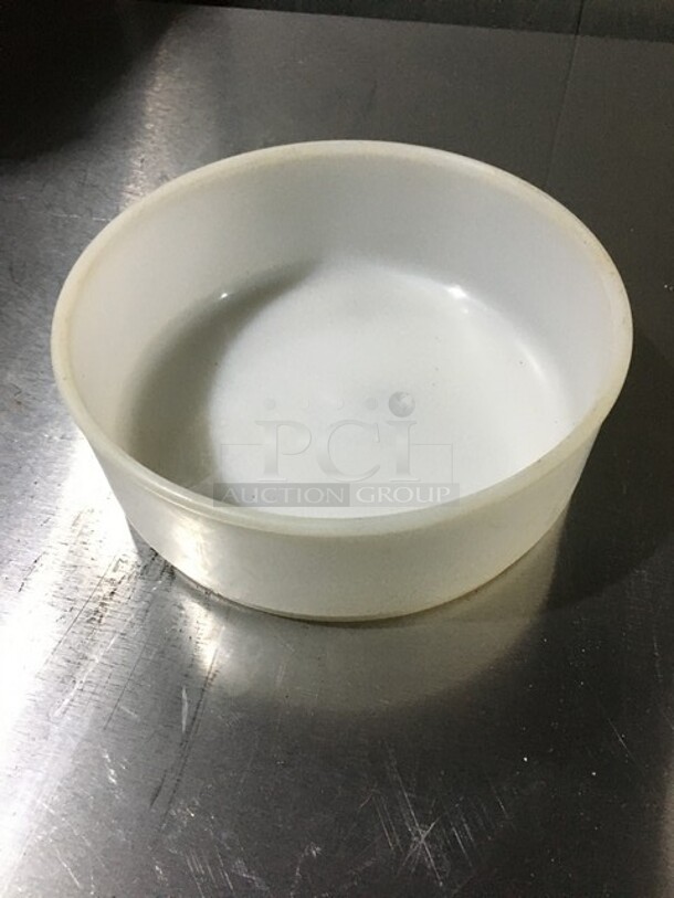 Round Poly Food Containers! 5 X Your Bid!