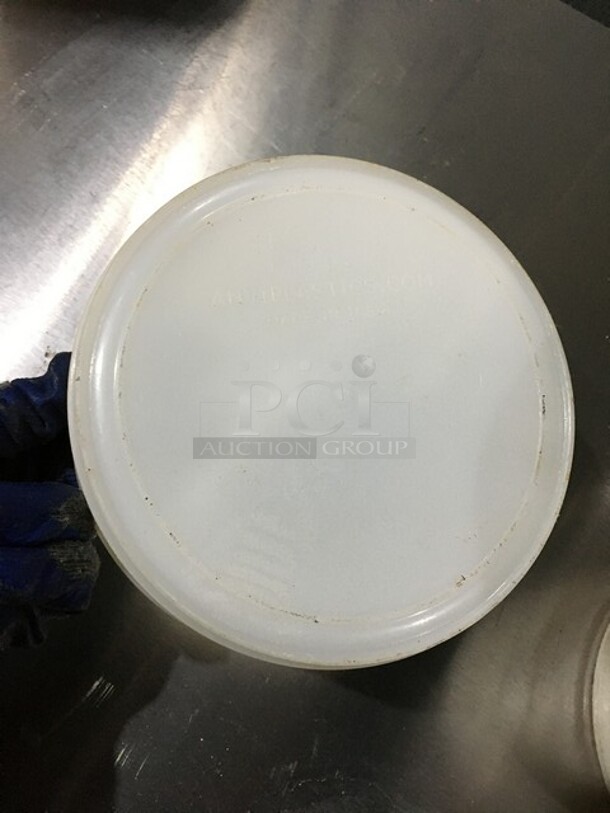 Round Poly Food Containers! 5 X Your Bid! - Image 4 of 6