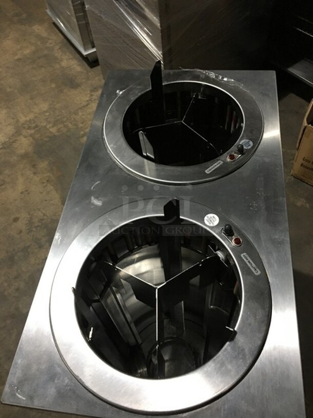 Nice! Lakeside All Stainless Steel Double Plate Warmer Lowerator! 115V 1 Phase! On Commercial Casters! - Image 5 of 10