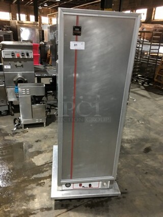 Wilder Commercial Food Warmer/Holding Cabinet! Holds Full Size Trays! All Stainless Steel! On Commercial Casters!
