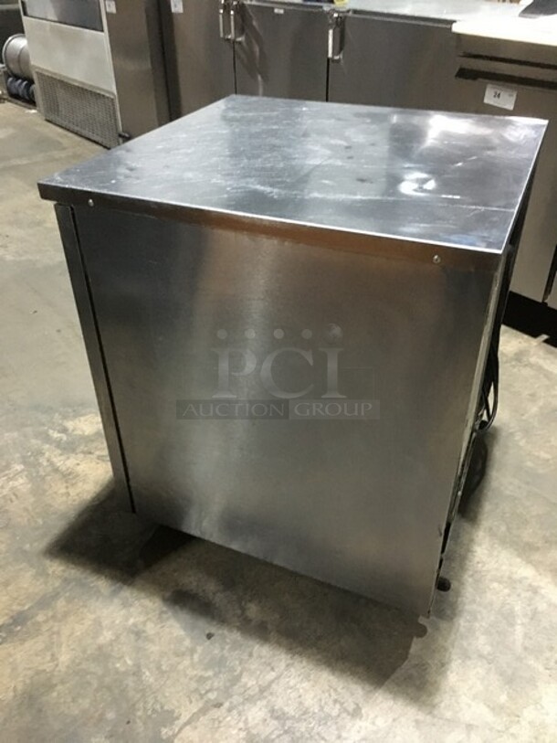 Delfield Commercial Single Door Lowboy/Worktop Cooler! All Stainless Steel! Model 406STAR2 Serial 1406152000579! 115V 1Phase! - Image 3 of 8