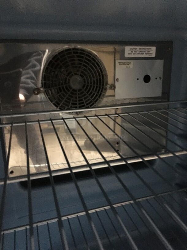 Delfield Commercial Single Door Lowboy/Worktop Cooler! All Stainless Steel! Model 406STAR2 Serial 1406152000579! 115V 1Phase! - Image 6 of 8