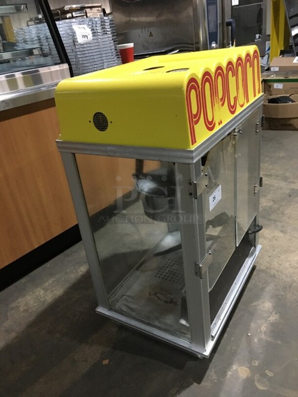 Gold Medal Whiz Bang Popcorn Machine Showcase! Model 2003 Serial RWUS13303! 120V 1Phase!  - Image 2 of 10