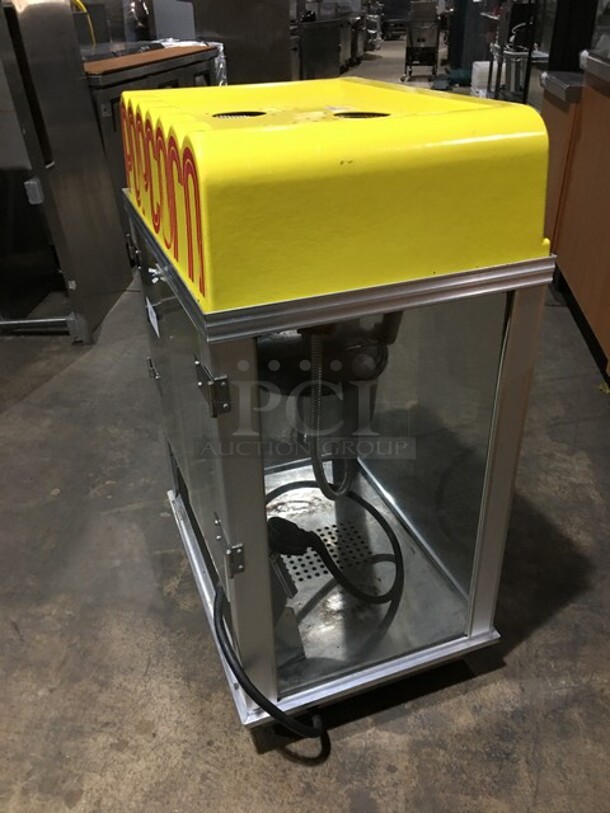 Gold Medal Whiz Bang Popcorn Machine Showcase! Model 2003 Serial RWUS13303! 120V 1Phase!  - Image 3 of 10