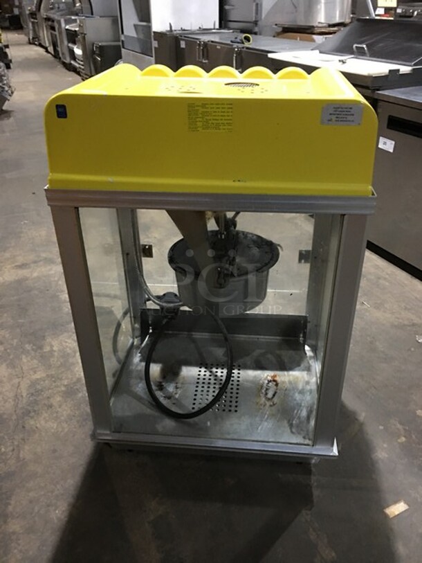 Gold Medal Whiz Bang Popcorn Machine Showcase! Model 2003 Serial RWUS13303! 120V 1Phase!  - Image 4 of 10