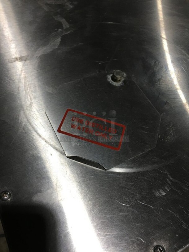 Super Pretzel Commercial Countertop Pretzel Warming Display Case! All Stainless Steel! Model 850B Serial 1102108457! 120V! - Image 5 of 10