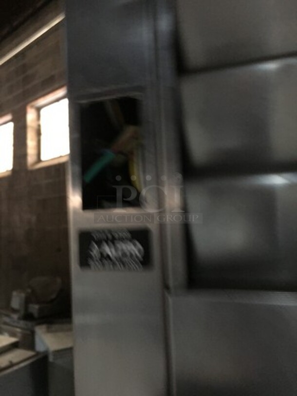 Traulsen Stainless Steel Split Door Reach In Cooler! 115V 1 Phase! On Casters! - Image 8 of 9