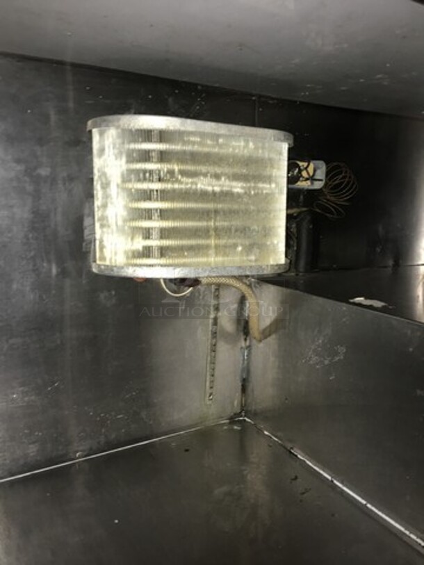 All Stainless Steel Refrigerated Work/Prep Table! With Backsplash! With 2 Door Underneath Storage Space! On Legs! - Image 6 of 9