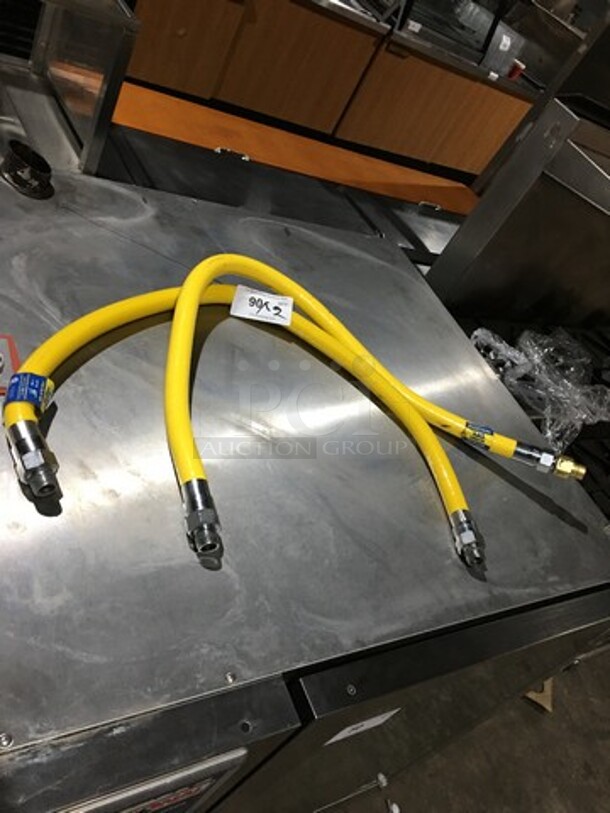 Flex Gas Hoses! 2 X Your Bid!