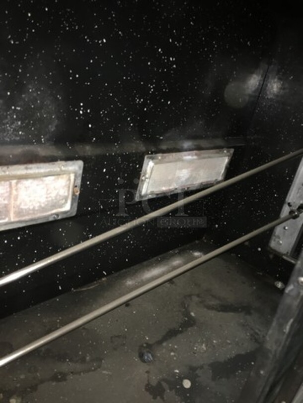 All Stainless Steel Natural Gas Powered Chicken Rotisserie Machine! With View Through Doors!  - Image 6 of 11
