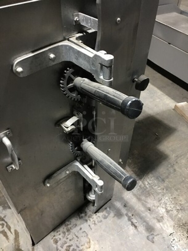 All Stainless Steel Natural Gas Powered Chicken Rotisserie Machine! With View Through Doors!  - Image 8 of 11