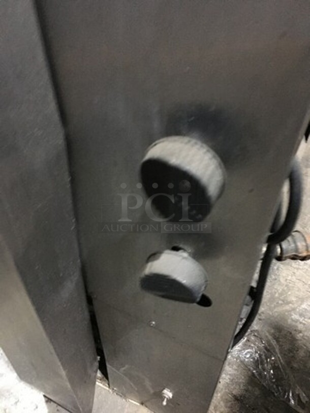 All Stainless Steel Natural Gas Powered Chicken Rotisserie Machine! With View Through Doors!  - Image 9 of 11