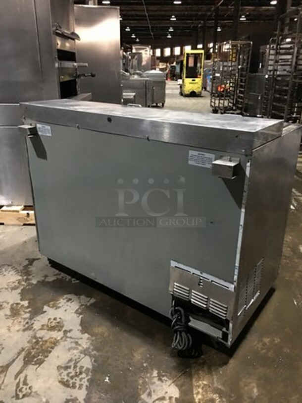 Amazing! Perlick Bar Back Beer Bottle Cooler! With 2 Sliding Doors! Model FR48 Serial 692311! 115V 1Phase!
 - Image 3 of 8