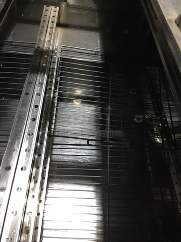 Amazing! Perlick Bar Back Beer Bottle Cooler! With 2 Sliding Doors! Model FR48 Serial 692311! 115V 1Phase!
 - Image 5 of 8