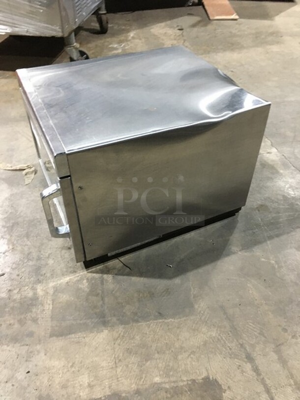 Panasonic Commercial Countertop Microwave Oven! All Stainless Steel! With View Through Door! Model NE2157R Serial 6A81100142! 208/230V 1Phase! - Image 2 of 7