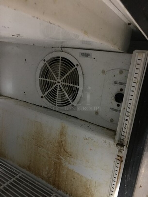 True Commercial Refrigerated Pizza Prep Table! With 2 Door Underneath Storage Space! All Stainless Steel! Model TPP67 Serial 14124746! 115V 1Phase! On Commercial Casters! - Image 7 of 11