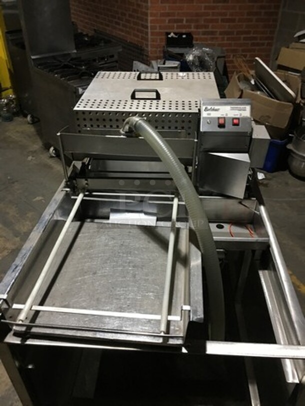 Nice! Belshaw/Lincoln Thermoglaze Floor Style Donut Glazing Machine! All Stainless Steel! Model 130120 Serial 3034670203! 1Phase! On Commercial Casters! - Image 10 of 10