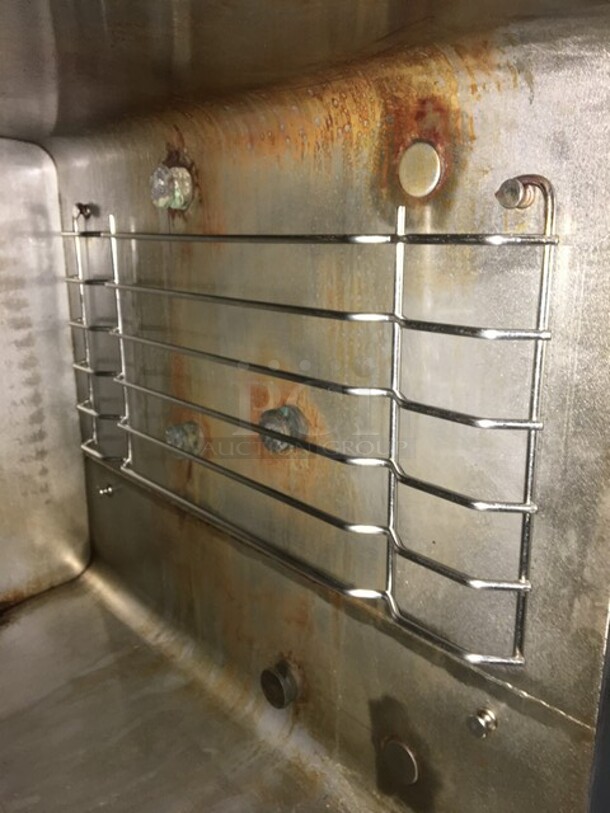 Cleveland Range Dual Cabinet Natural Gas Powered Steamer! All Stainless Steel! Model 24CGA10 Serial 1406230001680! 115V 1Phase! On Legs! - Image 7 of 10