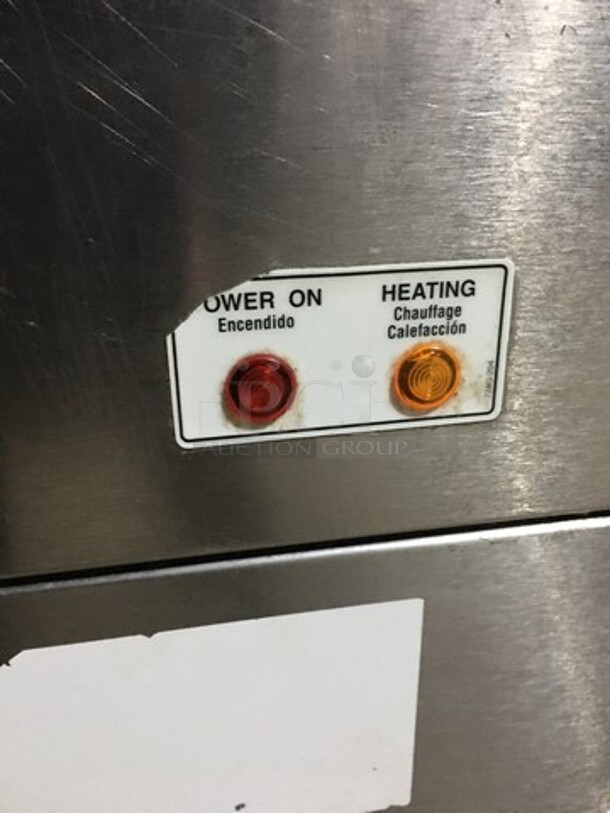 Amazing! Belshaw Natural Gas Powered Commercial Donut Deep Fat Fryer! Model 718TCG! All Stainless Steel! On Legs!
 - Image 9 of 11