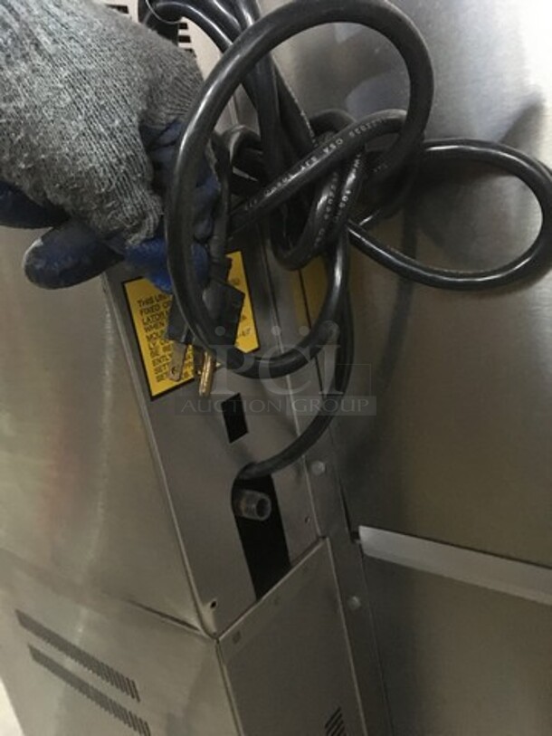 Vulcan Snorkel Commercial Natural Gas Powered Double Convection Oven! With View Through Doors! All Stainless Steel! Model SG1010B Serial 481068926MR! On Legs! 2 X Your Bid! Makes One Unit! - Image 11 of 11