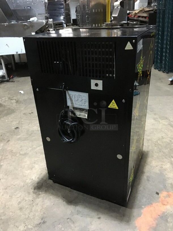 Rockstar Commercial Countertop Single Door Cooler Merchandiser! With Poly Coated Racks! Model CTM32L! - Image 3 of 7