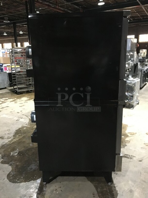 Sweet! Garland Electric Powered Double Deck Convection Oven! With Metal Racks! With One View Through Door & One Solid Door! Model TTE4! 230V 3Phase! On Legs! 2 X Your Bid! Makes 1 Unit! - Image 3 of 10
