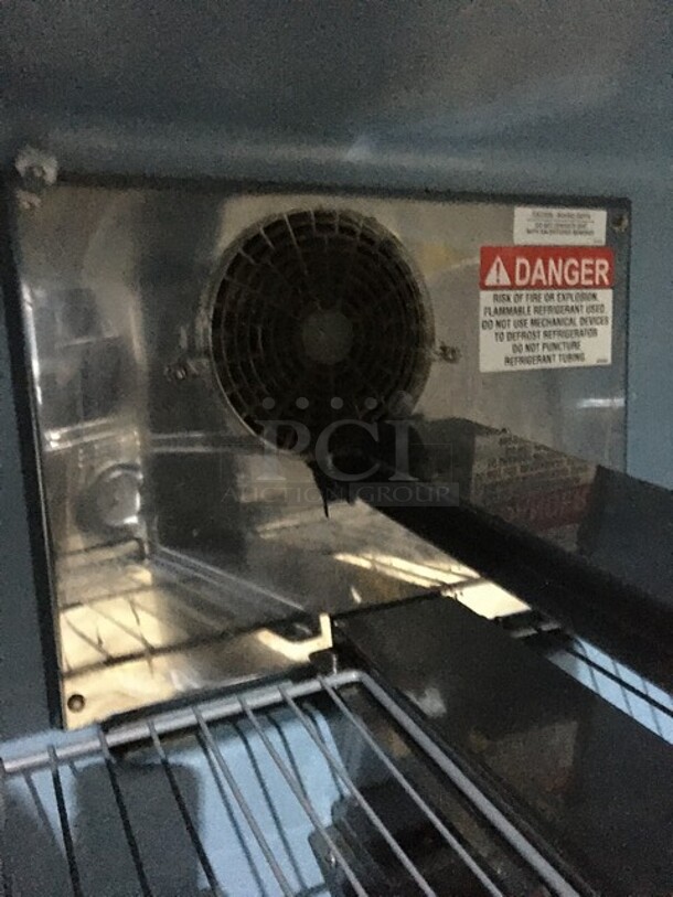 Delfield Commercial 2 Door Refrigerated Lowboy/Worktop Cooler! With Poly Coated Racks! All Stainless Steel!  - Image 6 of 8