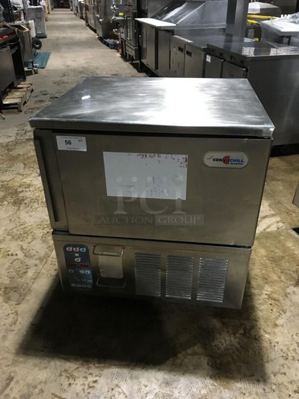 Delfield Commercial Countertop Blast Chiller! Convochill Edition! All Stainless Steel! Model T5 Serial 000P0709943! 220/230V!