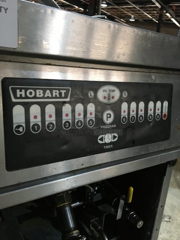 Hobart Commercial Electric Deep Fat Fryer! With Metal Basket! All Stainless Steel! Model 1HF85CF Serial 481656344! 208V 3Phase! On Commercial Casters! - Image 8 of 10