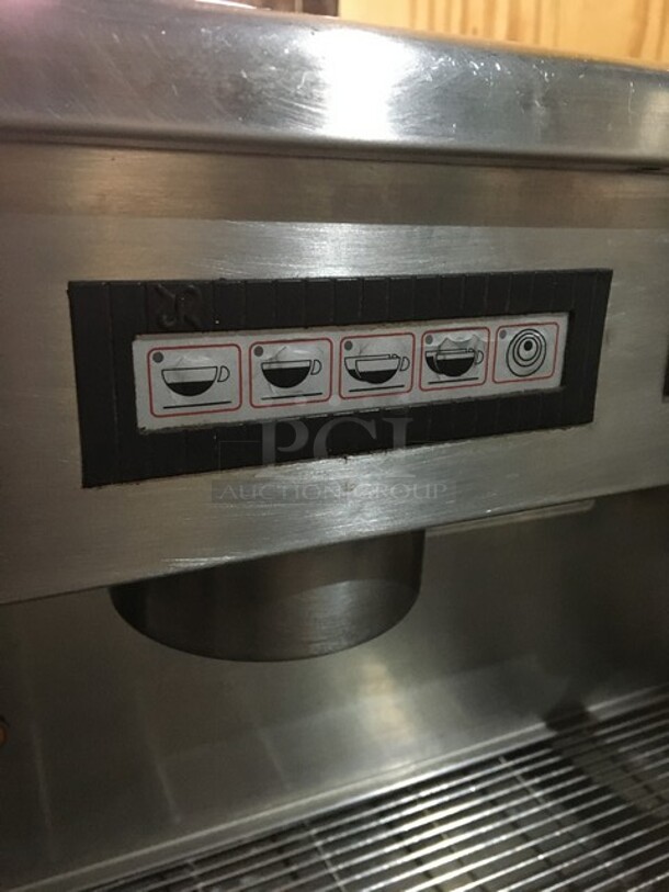 Rancilio Commercial Countertop Dual Espresso Machine! With Steam Wands! All Stainless Steel Body! 220V! - Image 7 of 12