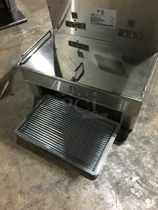 Bunn Commercial Countertop Dual Coffee Brewing Machine! All Stainless Steel! Model DUALSHDBC Serial DUAL191736! 120/208V 1Phase! - Image 5 of 8