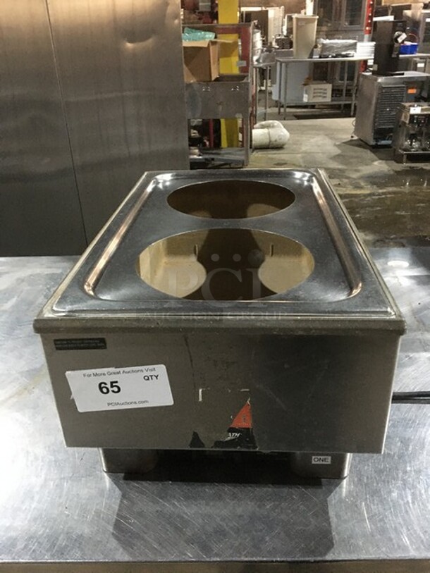 Vollrath Commercial Countertop Food Warmer! With Removable Soup Inserts! All Stainless Steel! Model HSULTRA Serial G26700889141008! 120V! - Image 1 of 8