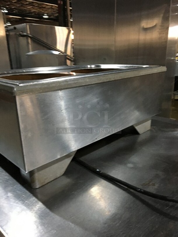 Vollrath Commercial Countertop Food Warmer! With Removable Soup Inserts! All Stainless Steel! Model HSULTRA Serial G26700889141008! 120V! - Image 2 of 8