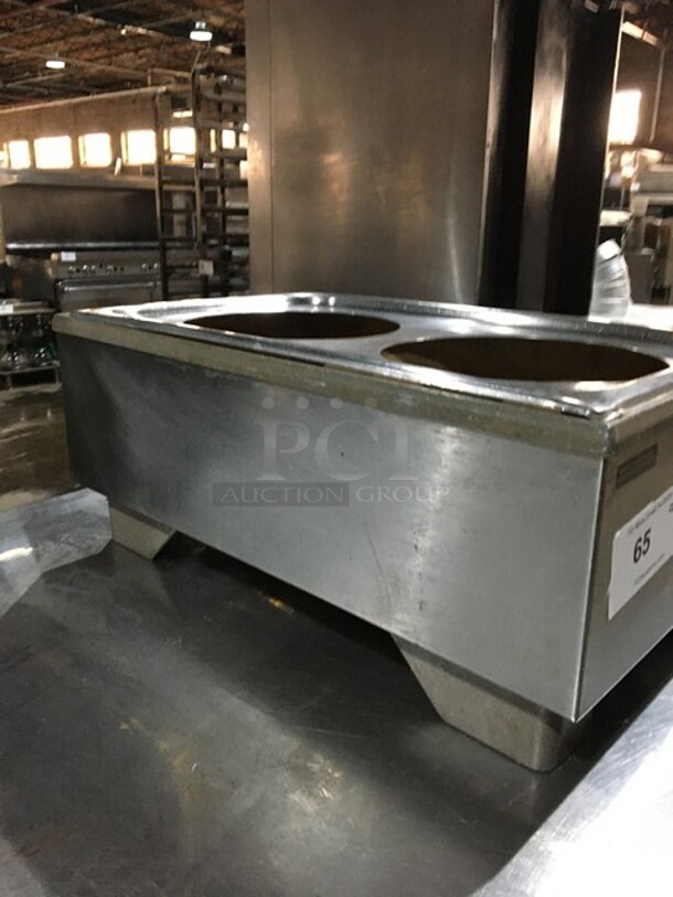Vollrath Commercial Countertop Food Warmer! With Removable Soup Inserts! All Stainless Steel! Model HSULTRA Serial G26700889141008! 120V! - Image 3 of 8