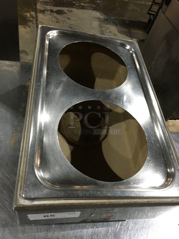 Vollrath Commercial Countertop Food Warmer! With Removable Soup Inserts! All Stainless Steel! Model HSULTRA Serial G26700889141008! 120V! - Image 5 of 8