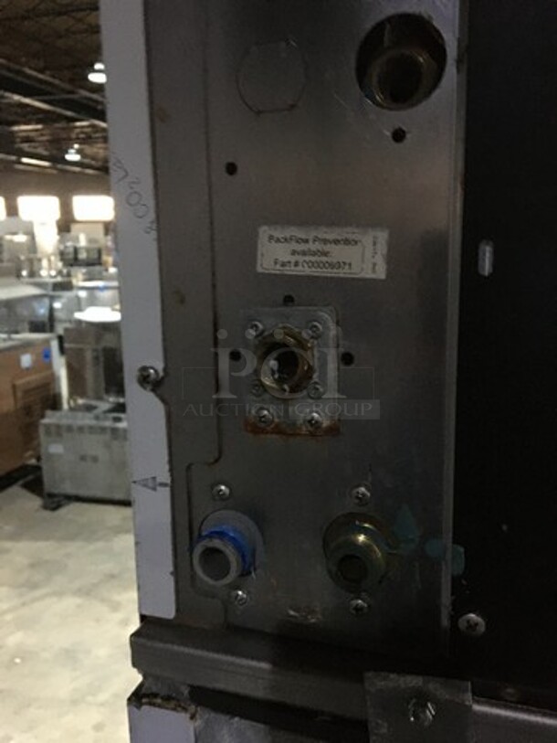 WOW! Manitowoc Commercial Ice Making Machine! With Ice-O-Matic Ice Bin! All Stainless Steel! Model B55PSA Serial 07041280011890! 2 X Your Bid! Makes One Unit! On Legs! - Image 7 of 9