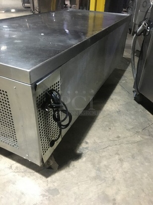 True Commercial Refrigerated 4 Drawer Chef Base! All Stainless Steel! Model TRCB72 Serial 7261148! 115V 1Phase!
 - Image 4 of 8