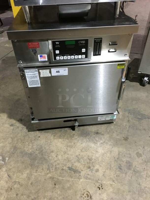 GREAT! 2018 Winston Commercial Under The Counter Cook-N-Hold Cabinet! All Stainless Steel! Model CAC507GR Serial 201805210064! 208V 1Phase!