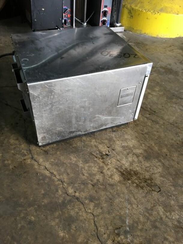 Panasonic Commercial Countertop Microwave Oven! All Stainless Steel! With View Through Door! Model NE1757R Serial 6A70090103! 208/230V 1Phase! - Image 3 of 8